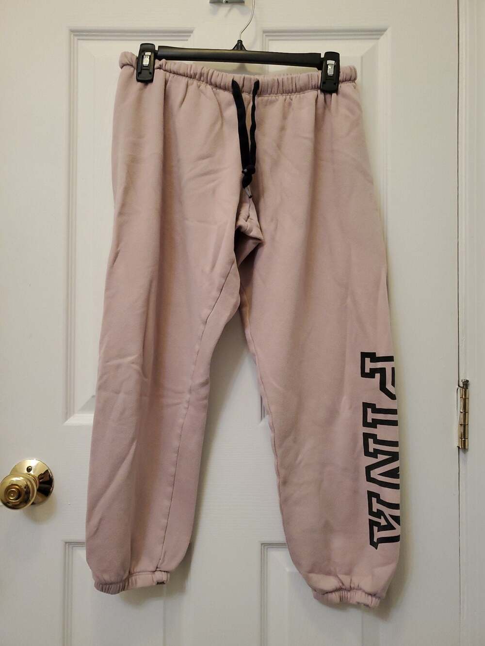 Victoria's Secret PINK Logo Classic Fleece Jogger Sweatpants